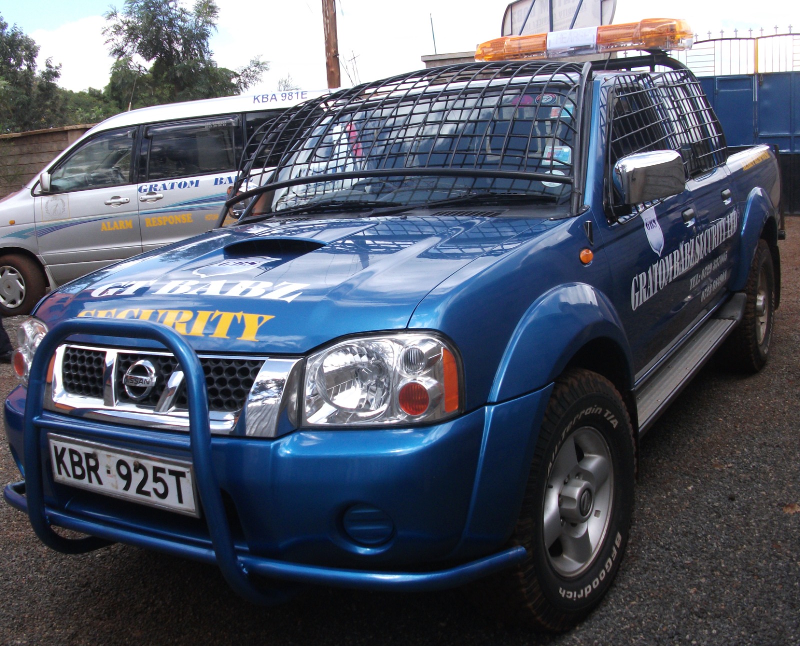 Gratom Babz blue backup patrol pickup